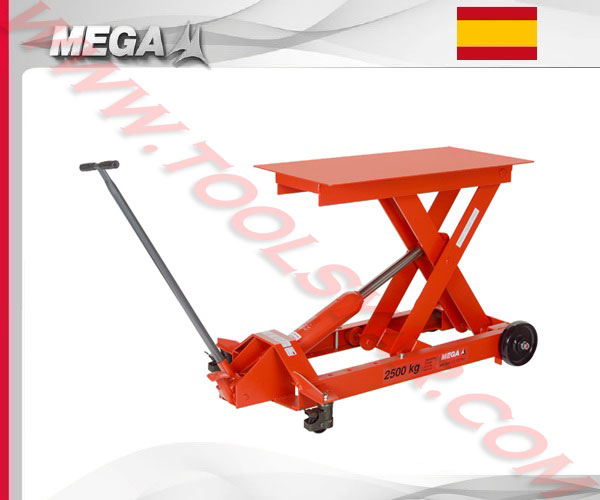 میز بالا بر صنعتی ساخت MEGA مگا اسپانیا