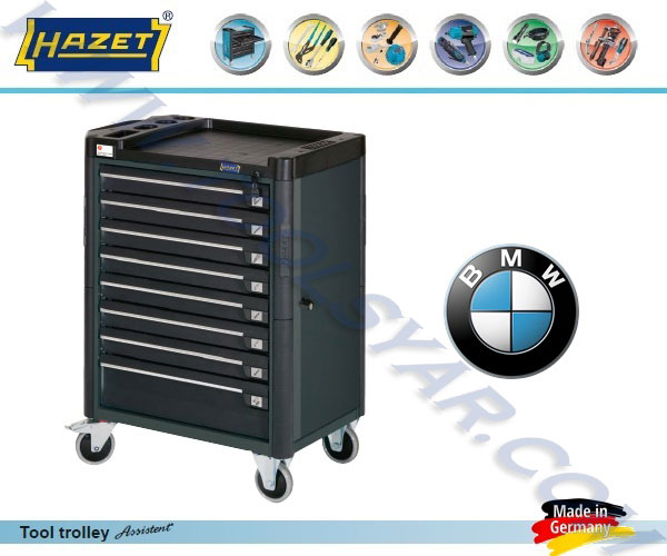 جعبه ابزار کشویی ترولی ابزار برای خودرو های BMW ساخت HAZET هازت آلمان